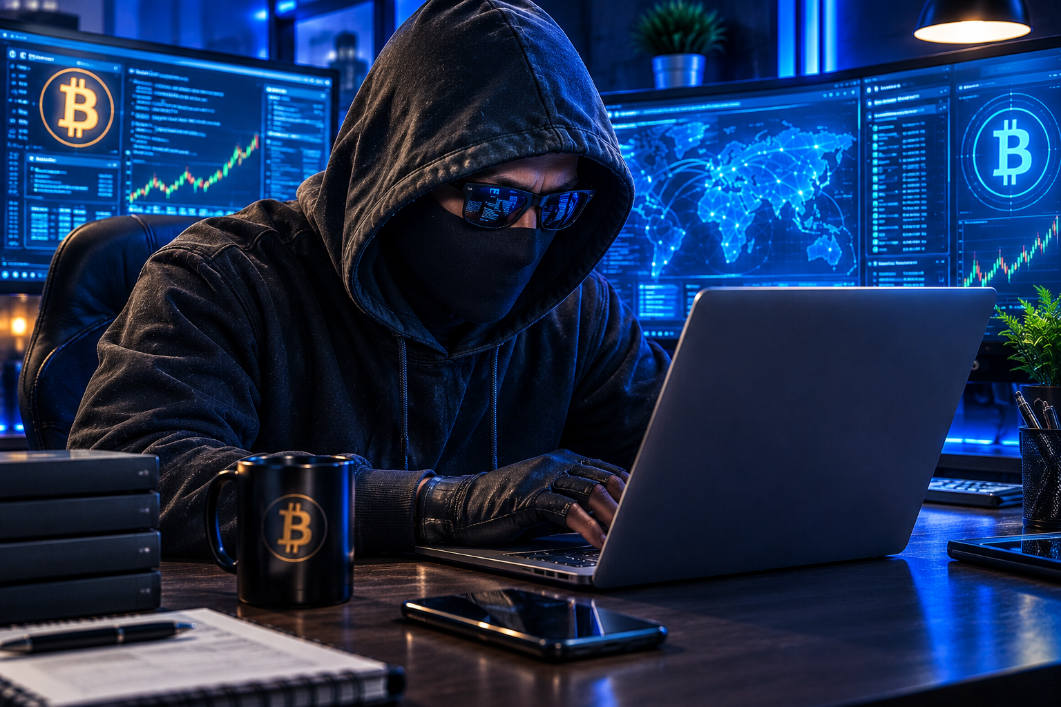 Illustrative discussion of blockchain transaction records with a client